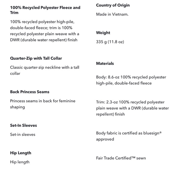 Patagonia Women's Los Gatos 1/4-Zip Fleece Sweater - Picture 4 of 7